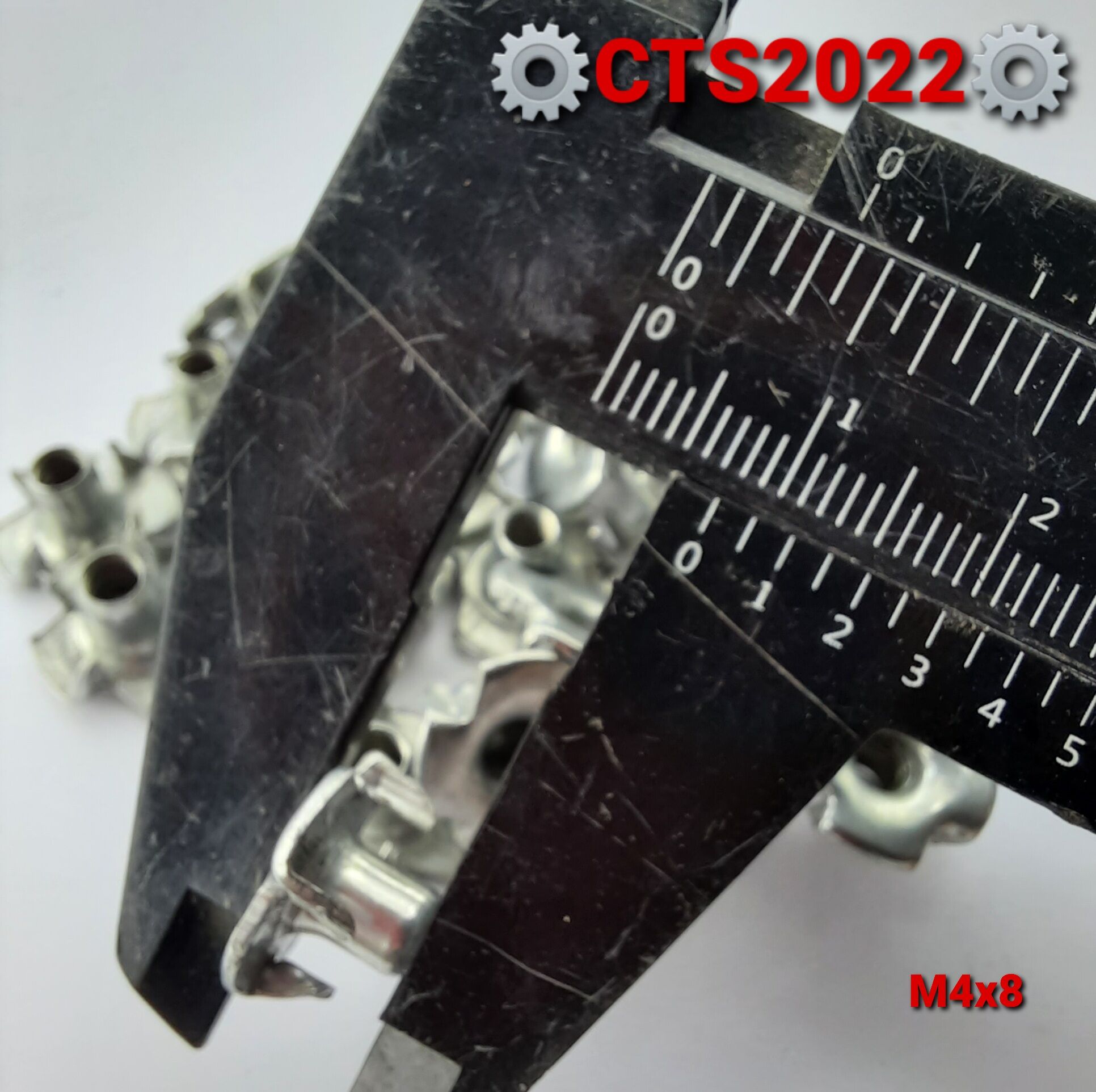 Set 5 Ốc cấy M4x8 chuyên dụng cho đồ gỗ