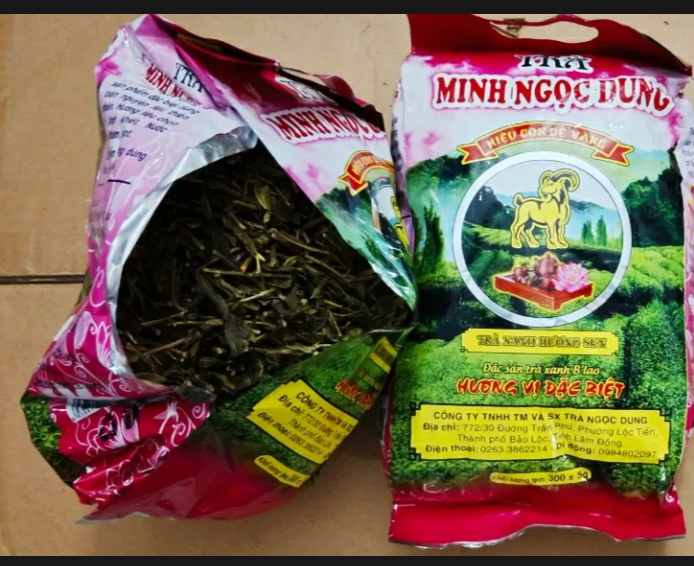 Trà hương sen Minh Ngọc Dung gói 300g