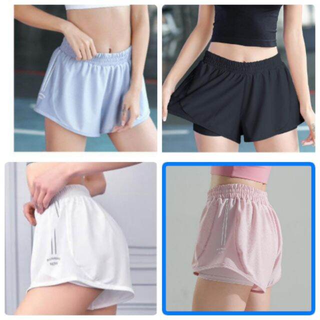 Quần short tập gym yoga nư