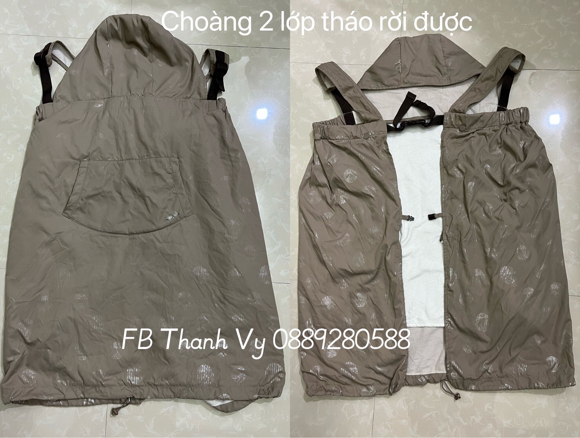 Choàng em bé Hàn Quốc