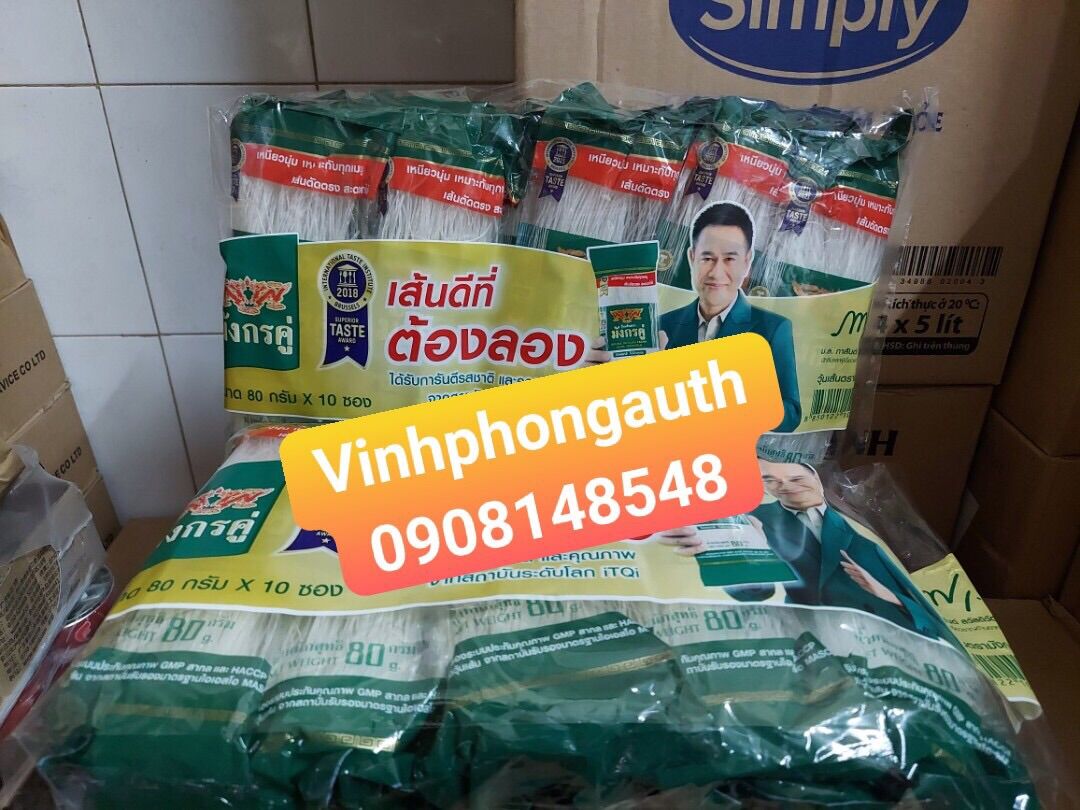 Miến Thái Đậu Xanh Thái Lan 80gr