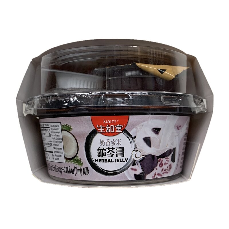 Thạch Cao quy linh nếp cẩm sữa dừa 222g