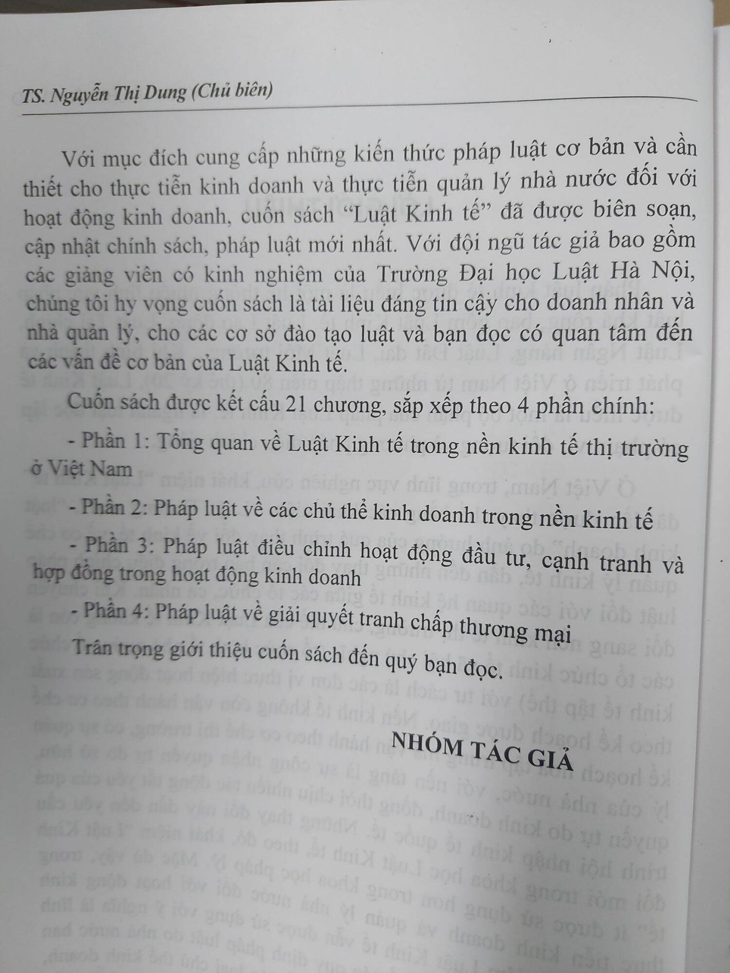Luật kinh tế (Sách chuyên khảo)