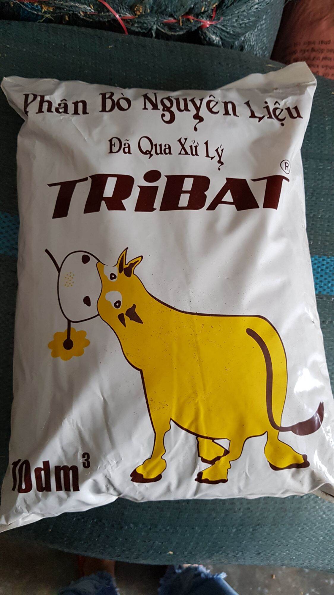 Phân bò khô đã qua xử lý