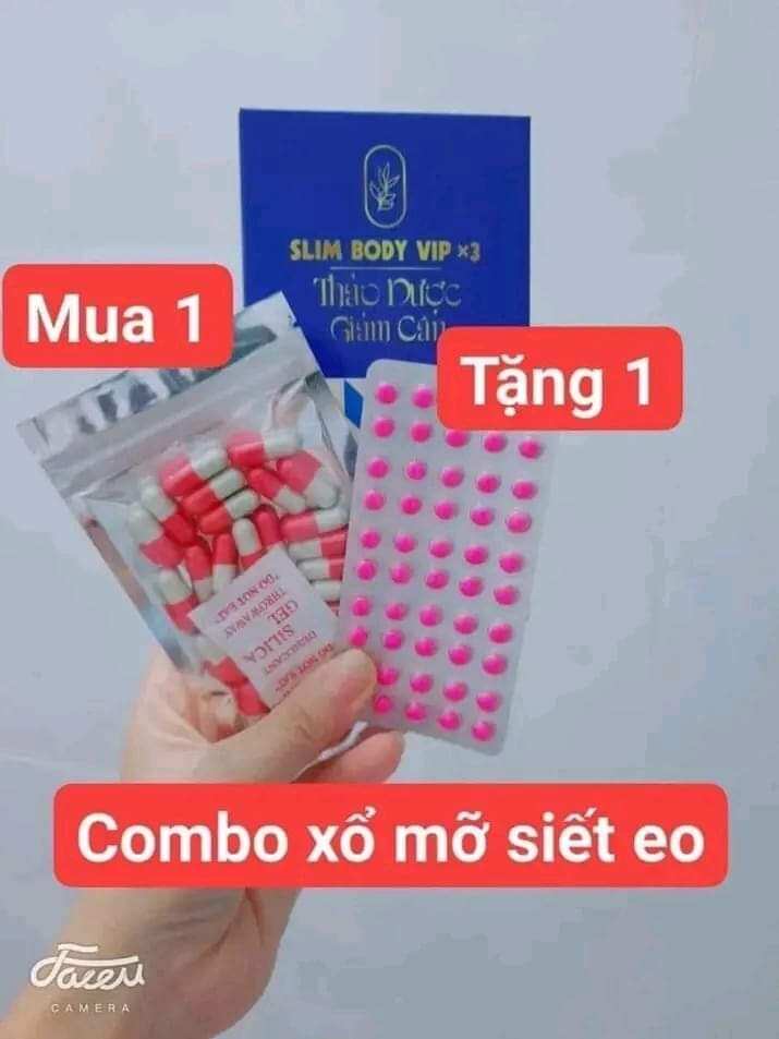Thao dược giảm cân slim body vip x3