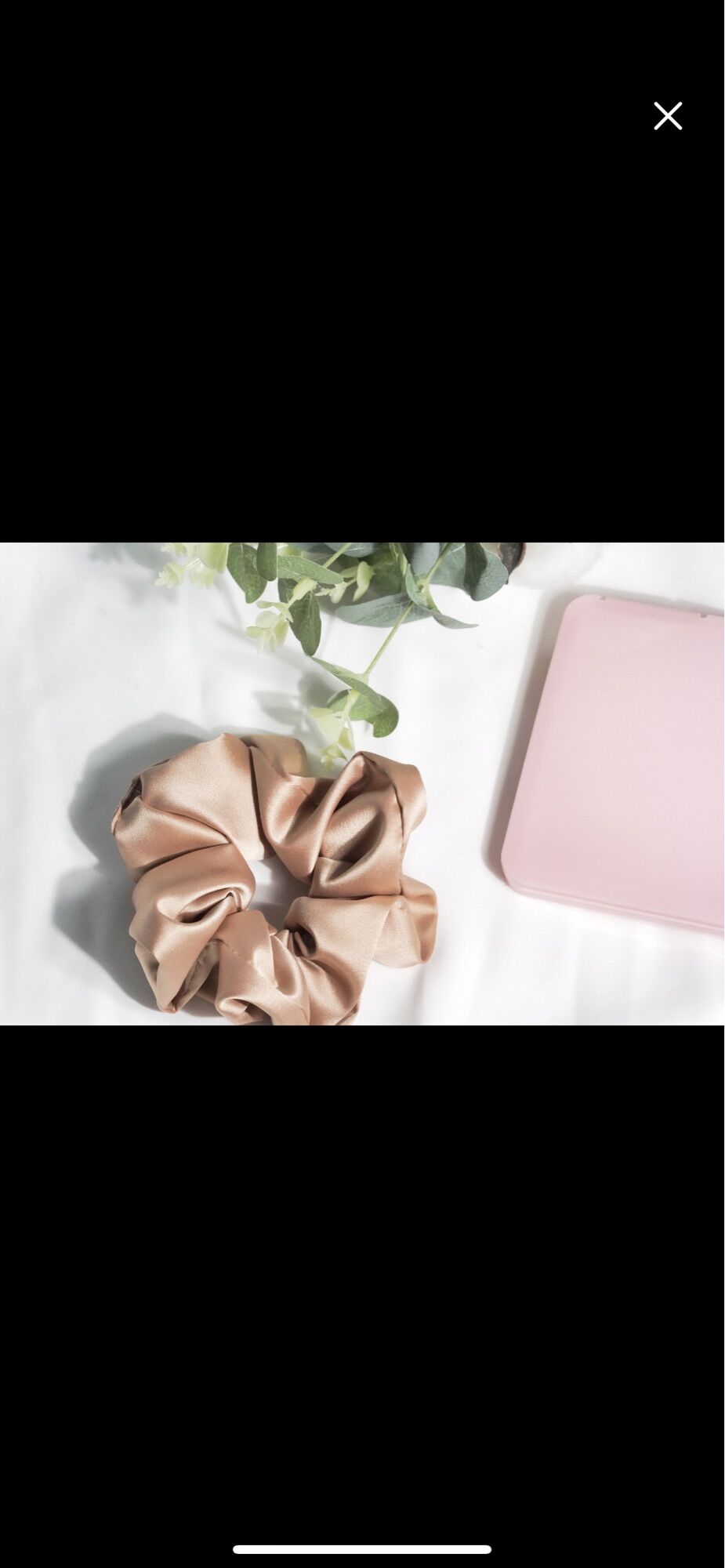Dây cột tóc Scrunchies phi bóng lụa cao cấp loại to