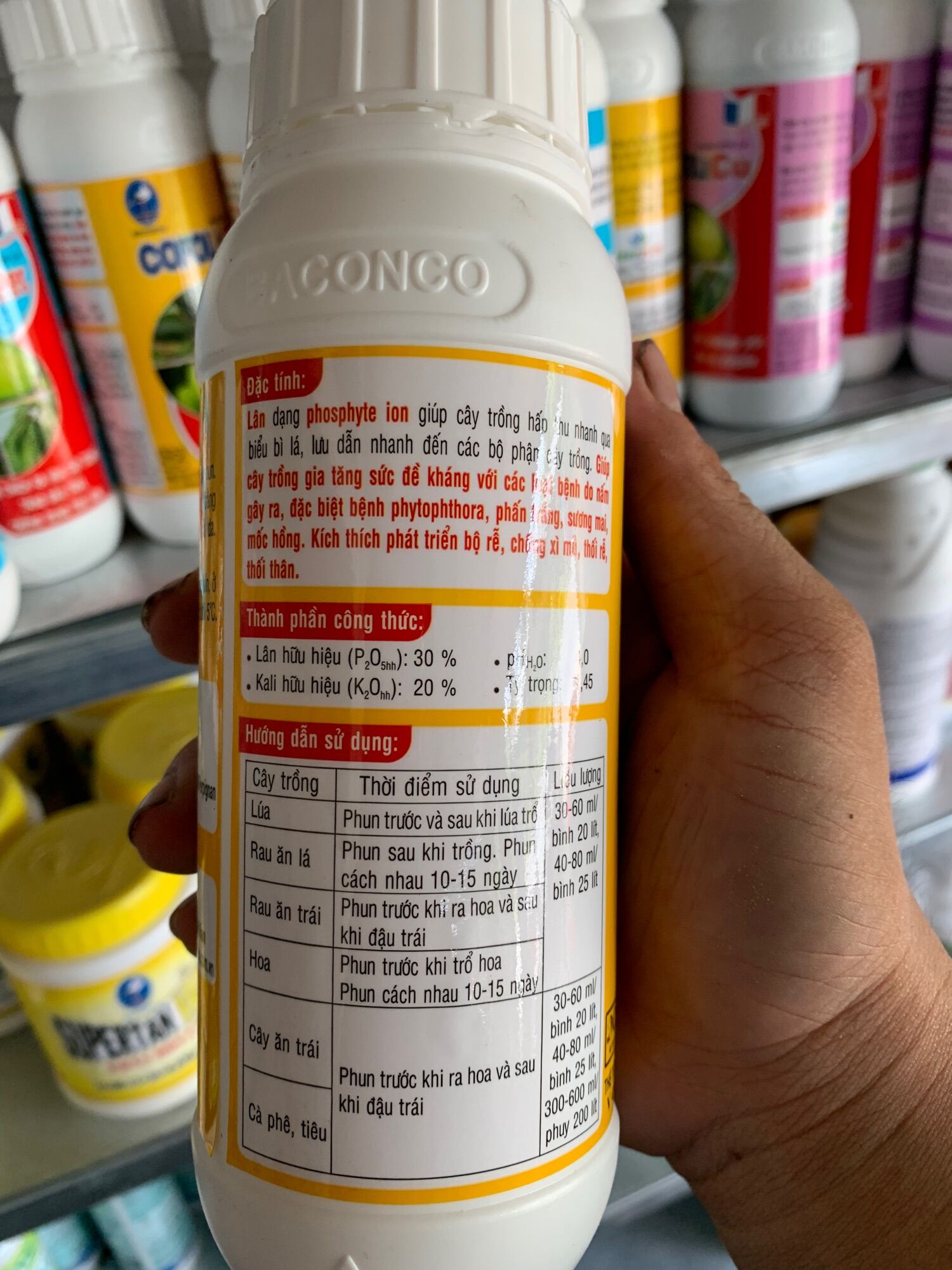 Pk 500 baconco 450ml