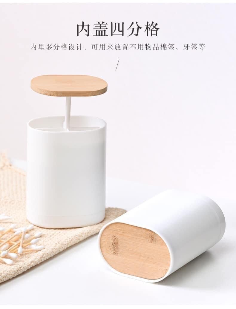 HỘP ĐỰNG TĂM BÔNG TỰ ĐỘNG