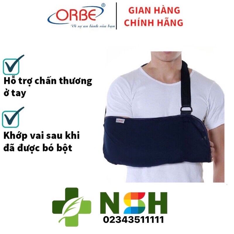 ❤️ đai túi treo tay dây h2 orbe đai treo tay hỗ trợ cánh tay gãy tay cho người lớn trẻ em orbe h2 đai treo tay h2 orbe túi treo gãy tay h2 orbe