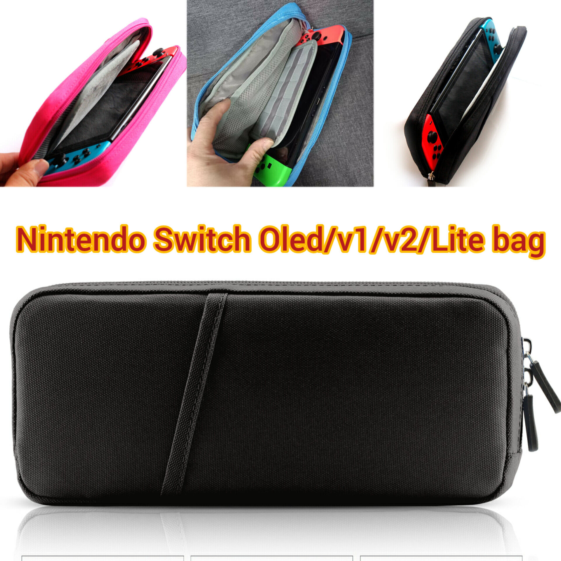 Túi vải Nintendo Switch Oled ,Lite bao đựng nintendo switch loại mỏng mềm slimfit