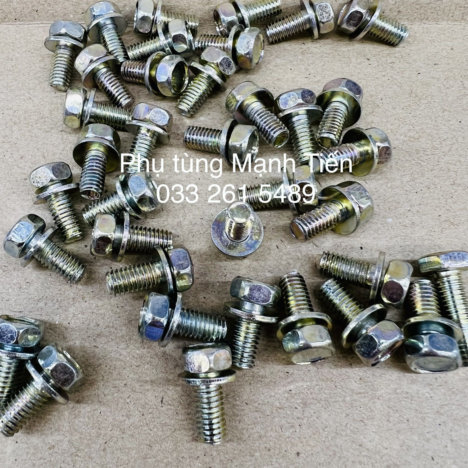 Bộ 2 ốc đầu lõm 6 li 1.5 phân (XB7.6)