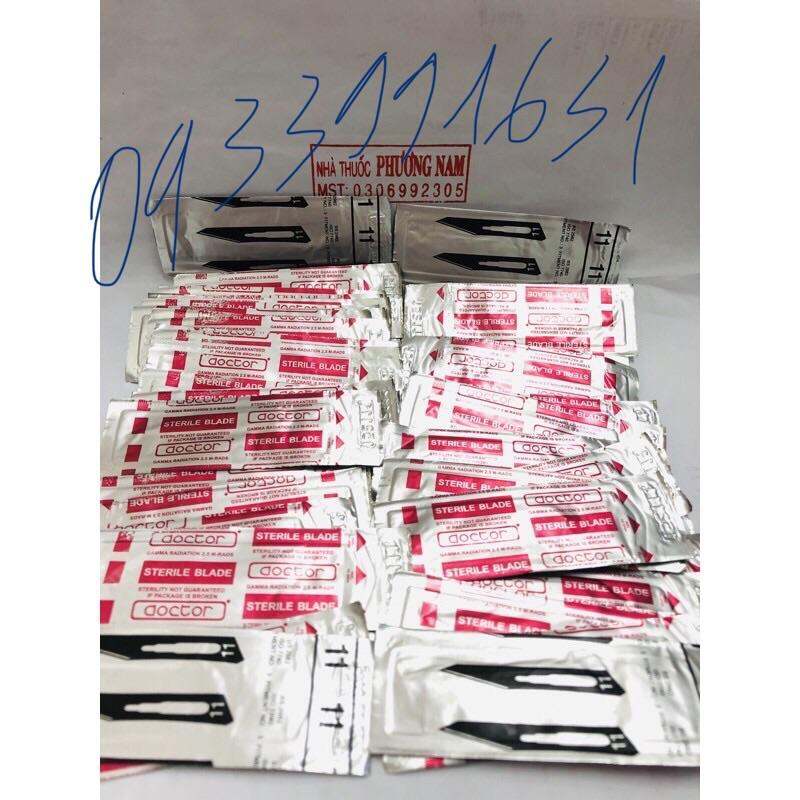 Dao doctor-combo 5cây(dùng cho phẩu thuận,nặn mụn trong spa)