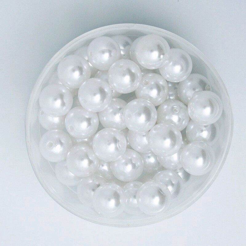 100g hạt cườm, ngoc trai có lỗ 6-12mm