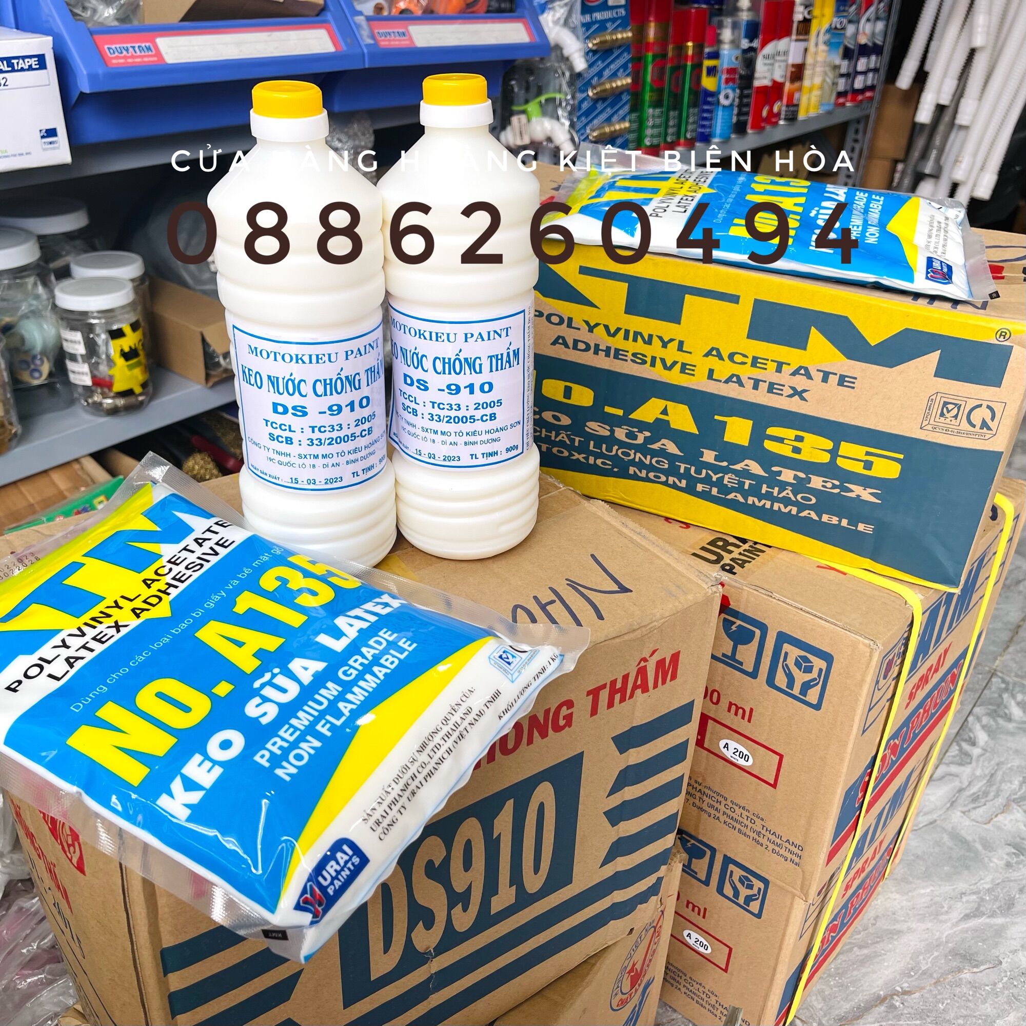 KEO SỮA LATEX ATM TÚI 1KG