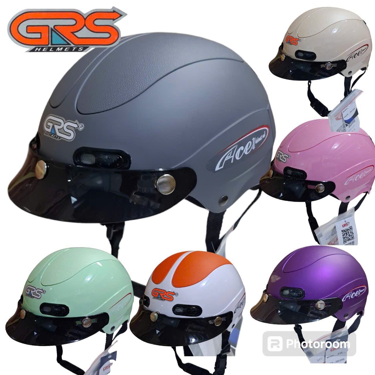 Nón bảo hiểm GRS 102 an toàn chăc chắn