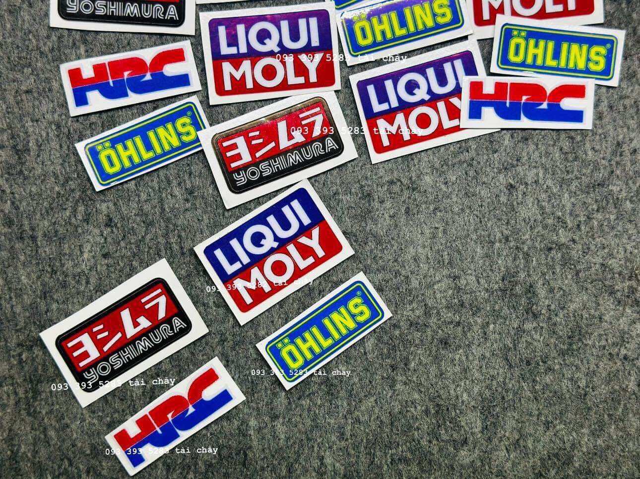 [ 1 MIẾNG ] TEM DECAL DÁN CHÂN PHUỘC SAU