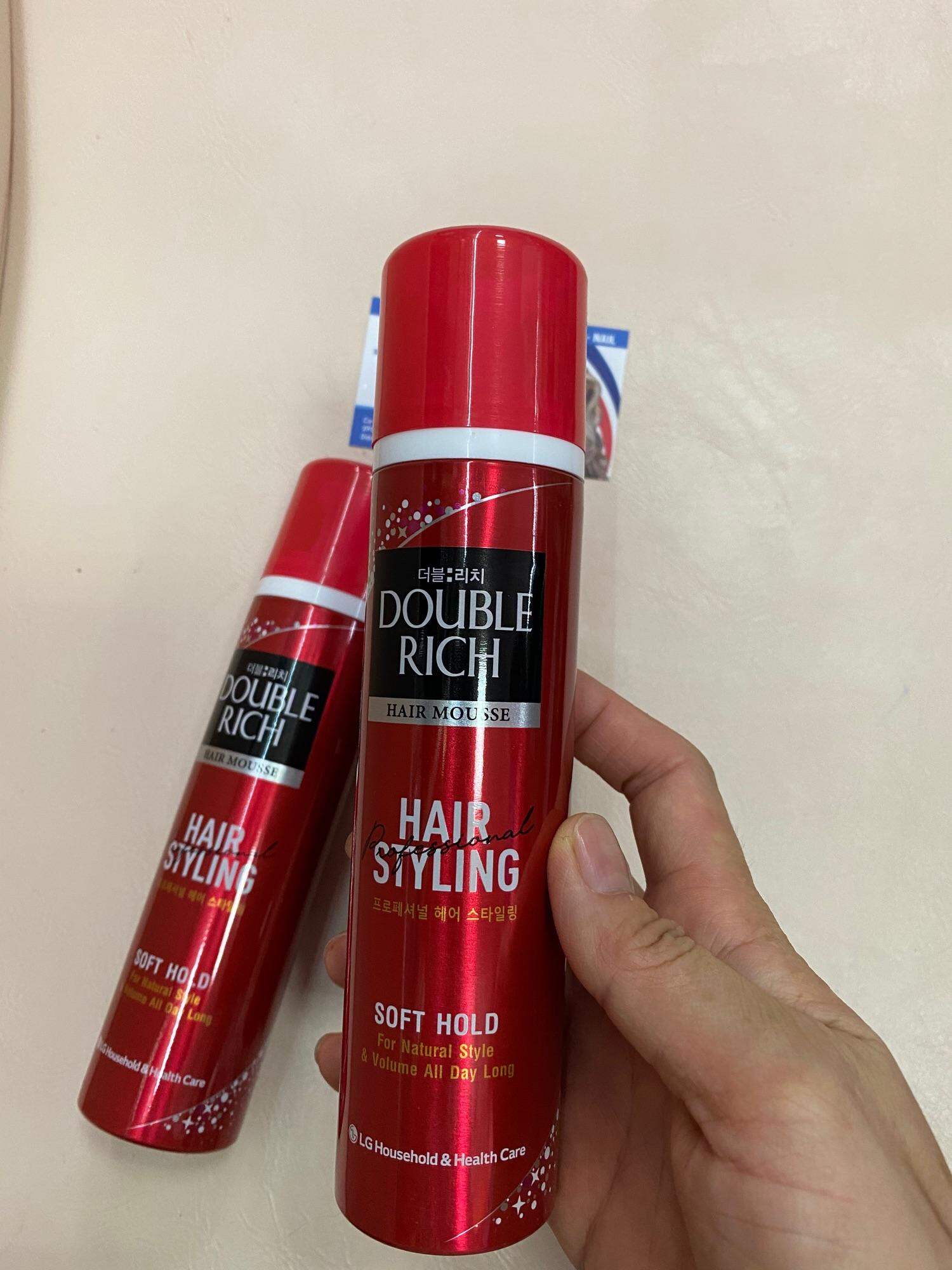 Bọt tạo kiểu tóc Double rich