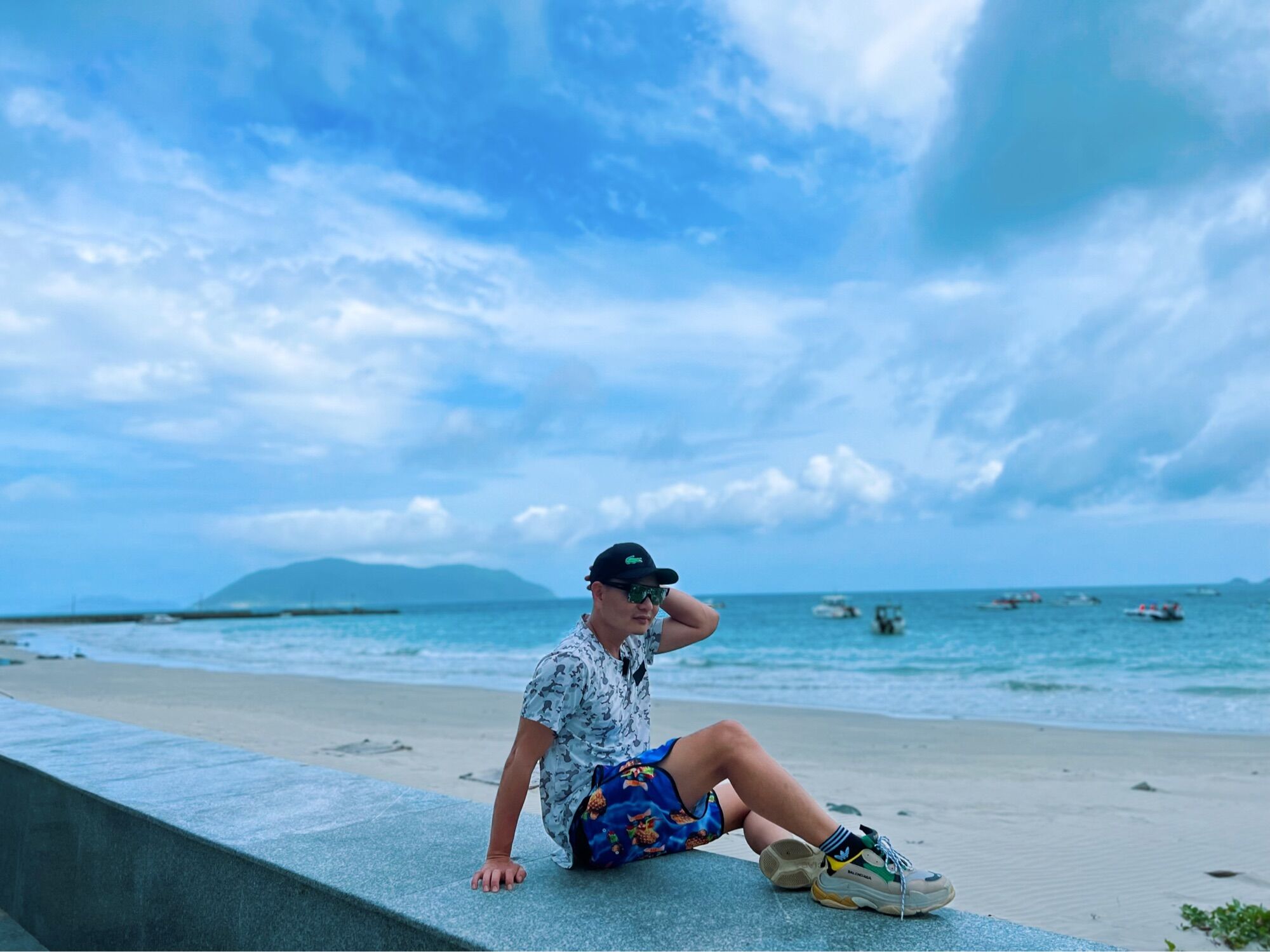 Quần đi biển nam xuất xịn