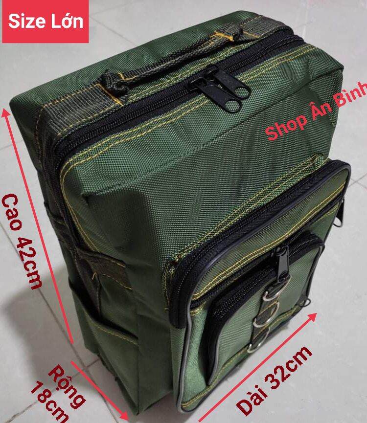 [HCM][Giá Hủy Diệt] Túi Đựng Đồ Nghề Ba Lô Đứng Size Lớn