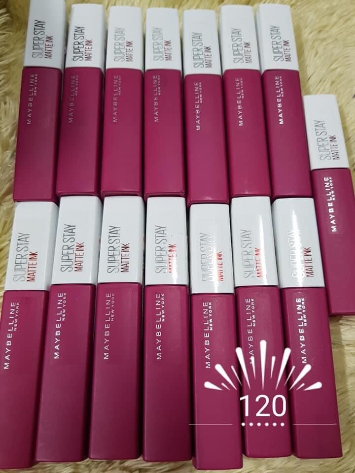[HCM]Son kem siêu lì Maybeline Super Stay Ink. Made in Germany