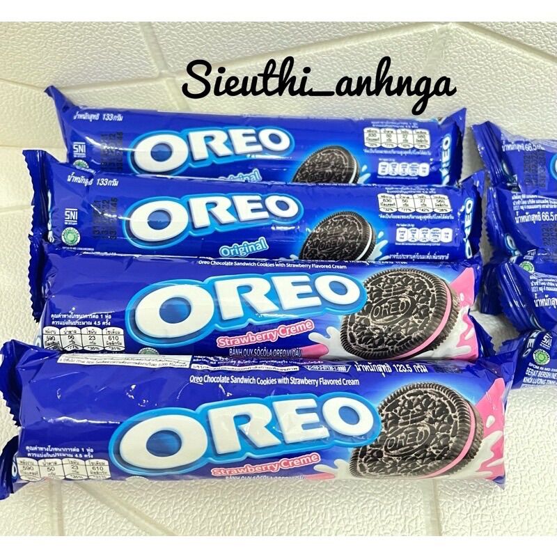 Bánh Thỏi OREO Quy Kem 66,5g/137g.