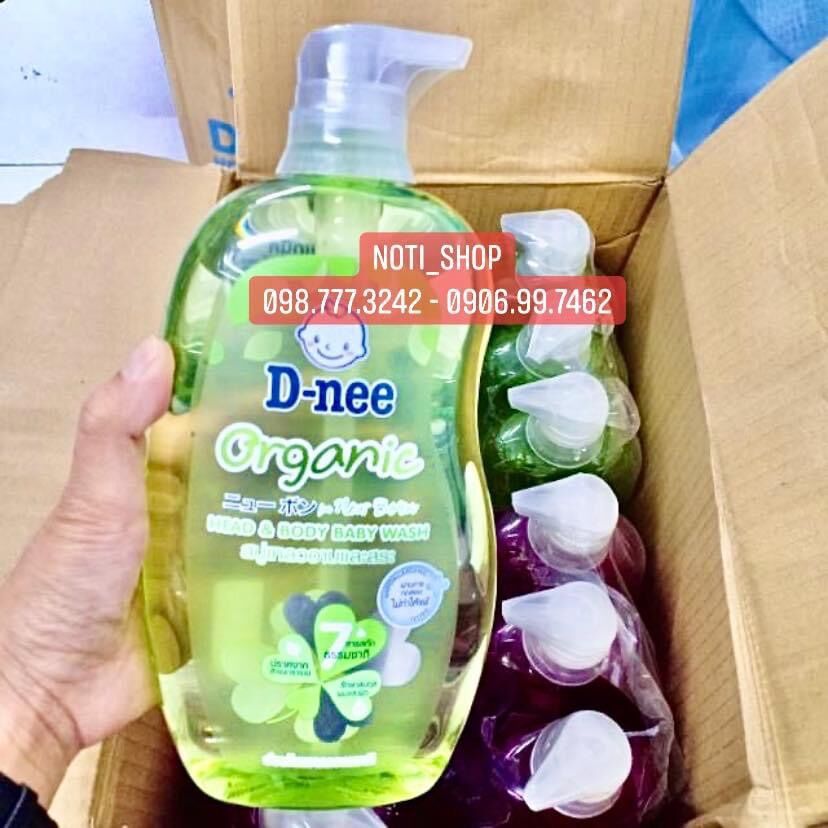 [HCM] Nước rửa bình sữa túi Dnee (Thái Lan) 600ml