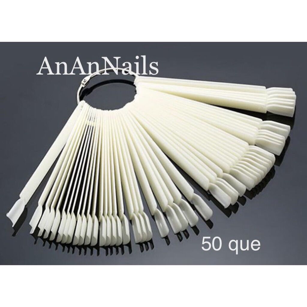 MÓNG QUE VUÔNG TẬP SƠN VẼ MẨU NAIL,50 MÓNG