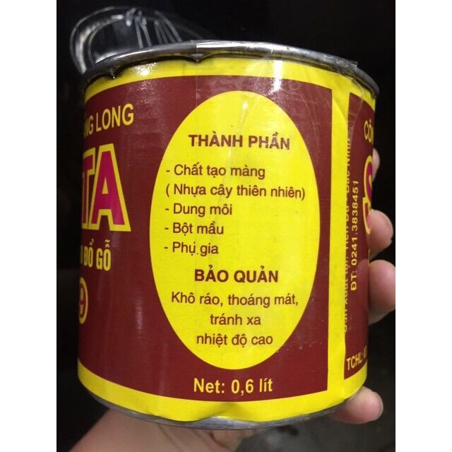 Sơn ta màu cánh gián sáng bóng