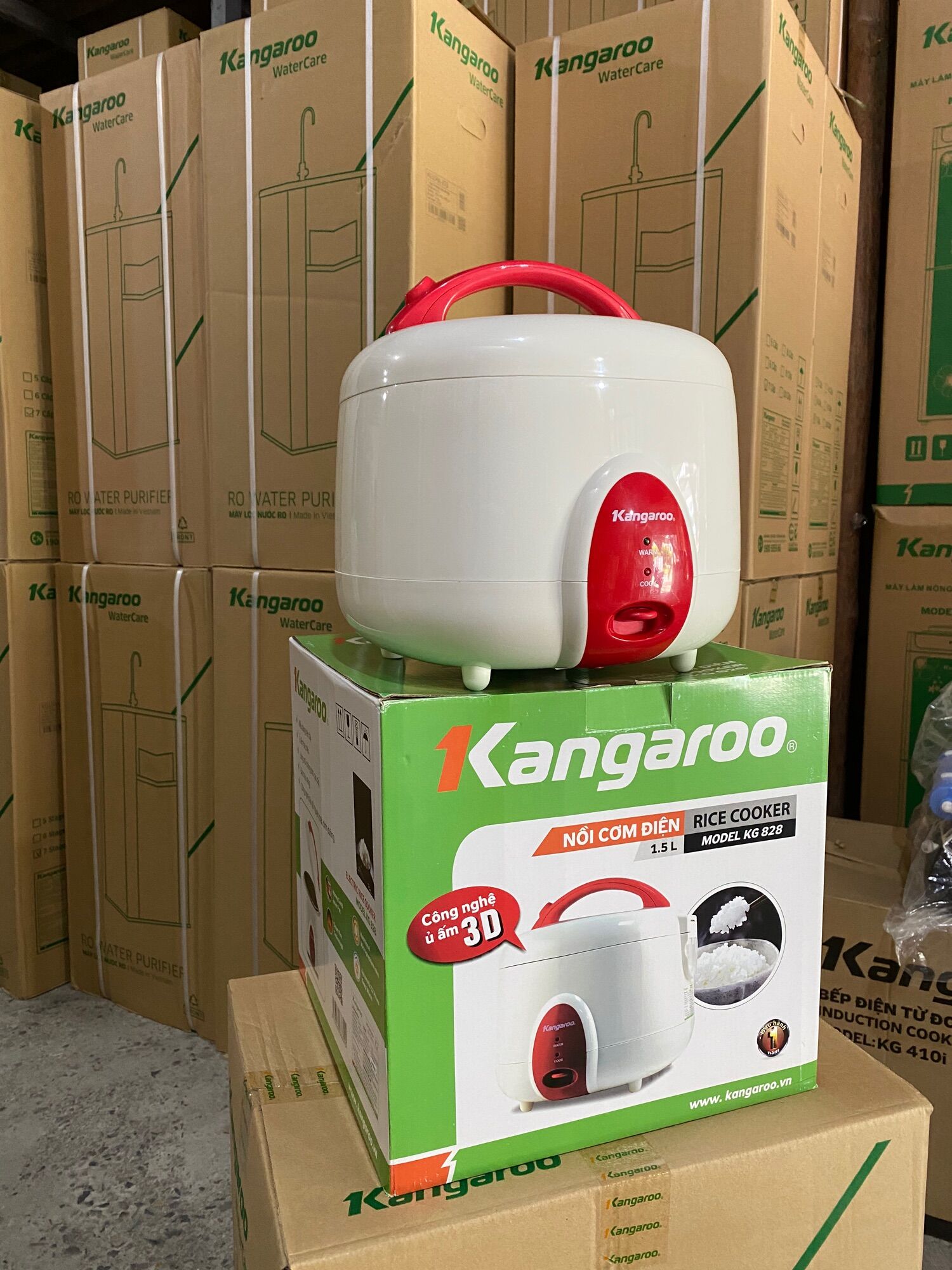 Nồi Cơm Điện Cao Cấp Kangaroo Kg828 1.5L