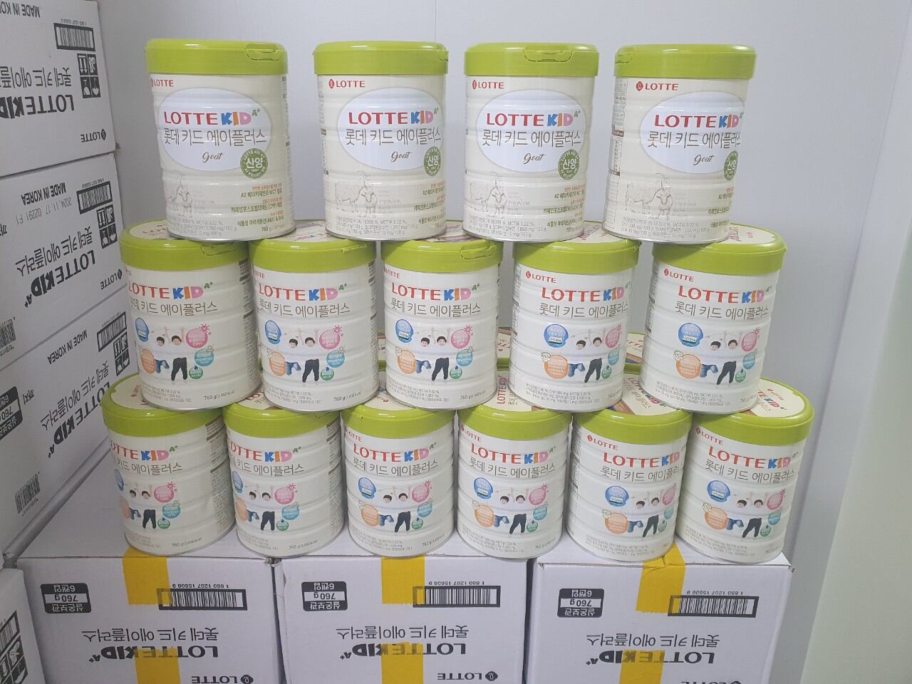 SỮA BÒ LOTTE KID A+ 760G