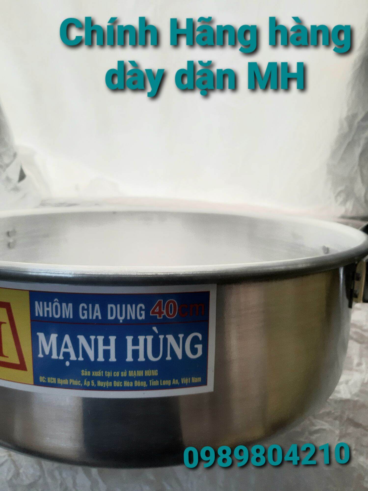 Xửng hấp nhôm Mạnh Hùng size 46cm