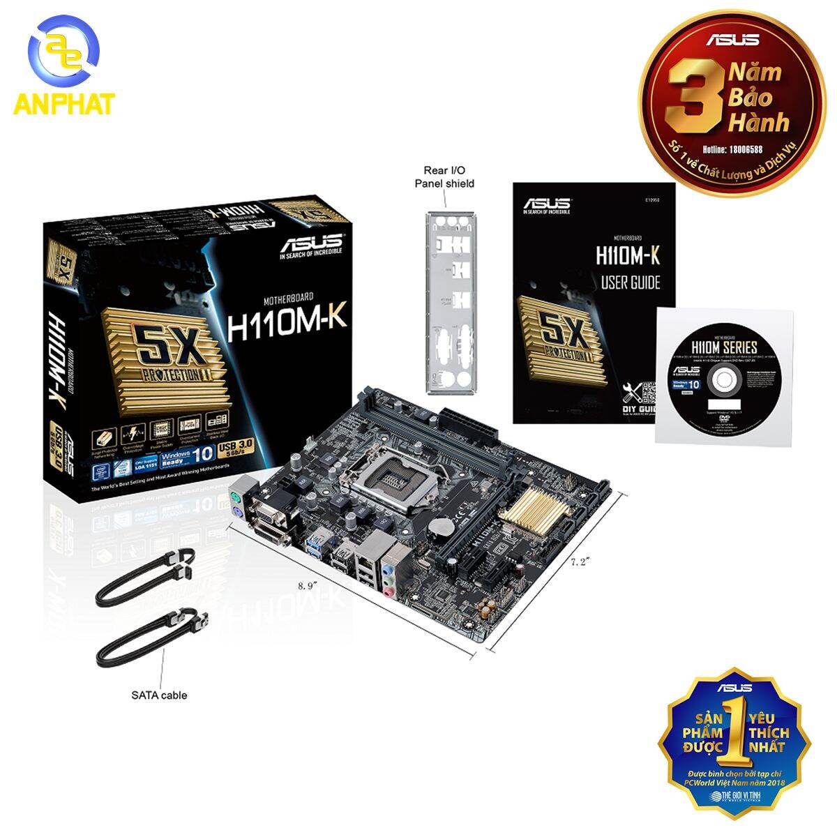 Main asus h110 mk chính hãng