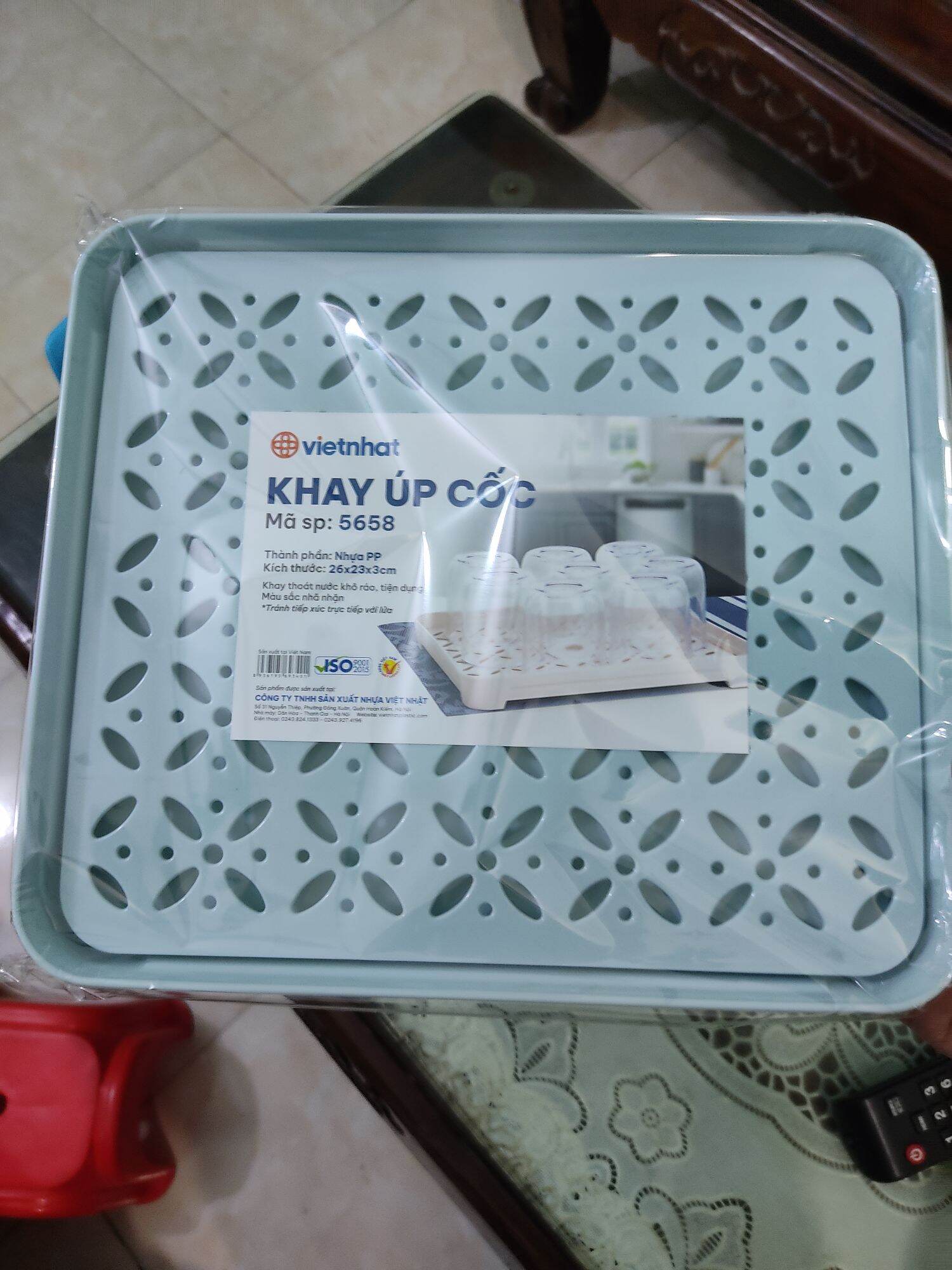 Khay úp cốc, chén 2 lớp hàng Cao cấp việt nhật