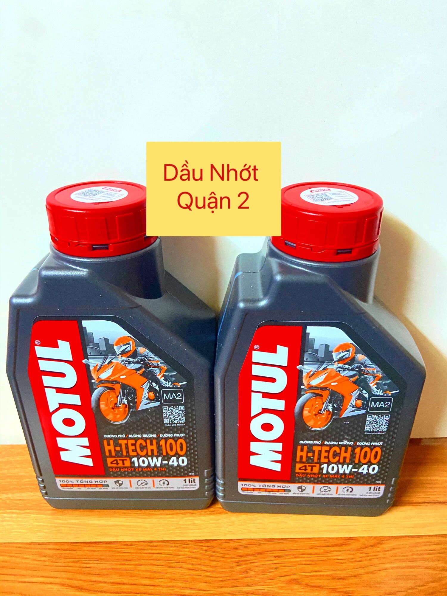 Nhớt motul H-Tech dành xe số 1L