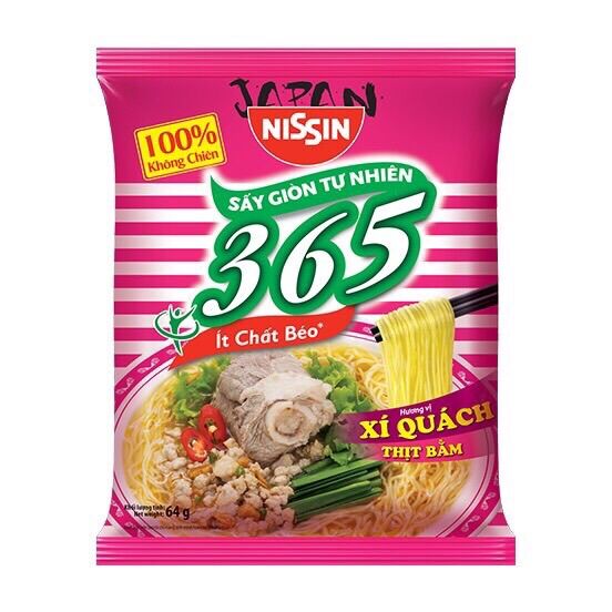 Mì 365 không chiên xí quách thịt bằm
