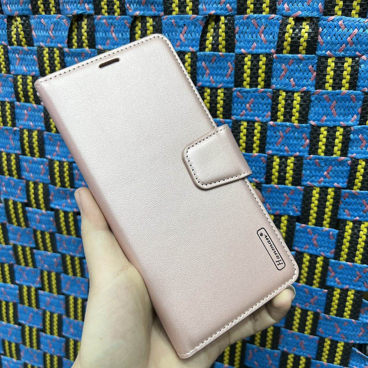 Bao da Oppo A17 dẻo kiểu ví cài nhiều ngăn tiện dụng