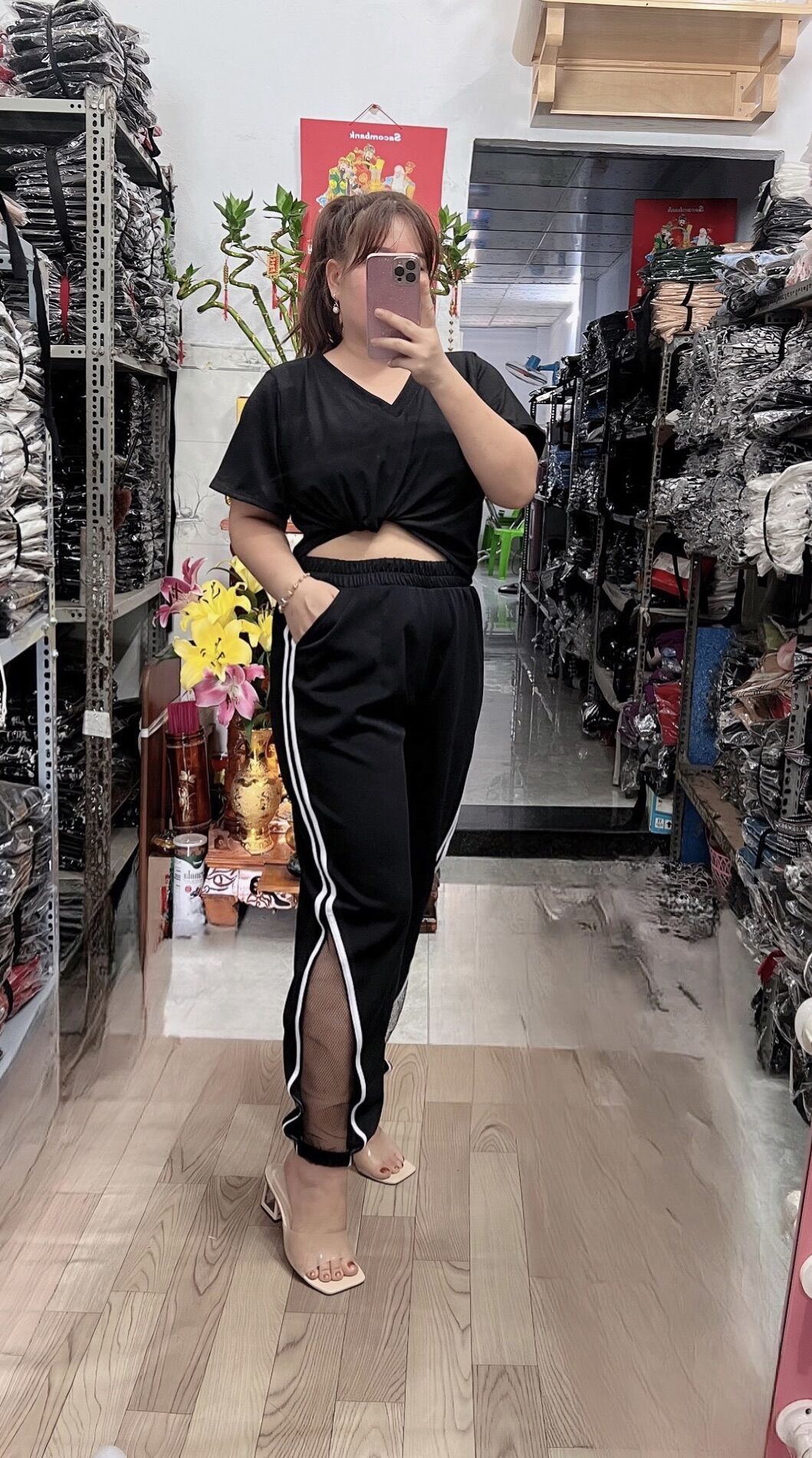 Quần thể thao Phối Lưới Bigsize 68kg Đến 95Kg