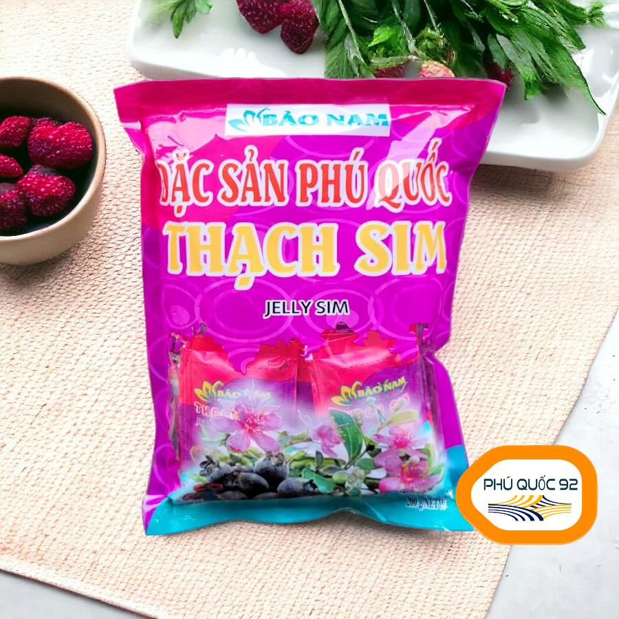 Thạch Rau Câu Sim Phú Quốc gói 200g