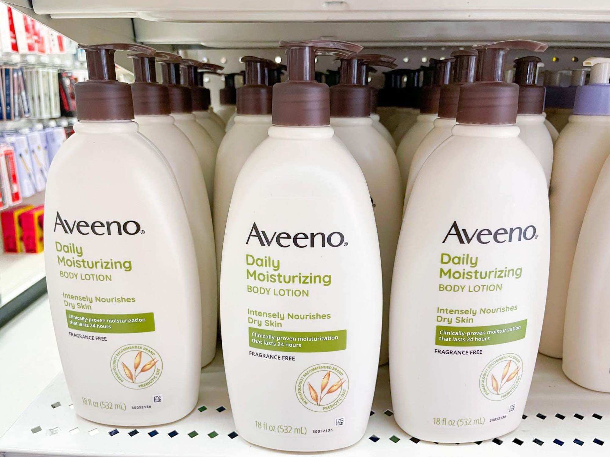 Hàng Mỹ : Lotion dưỡng ẩm Aveeno nhiều dung tích