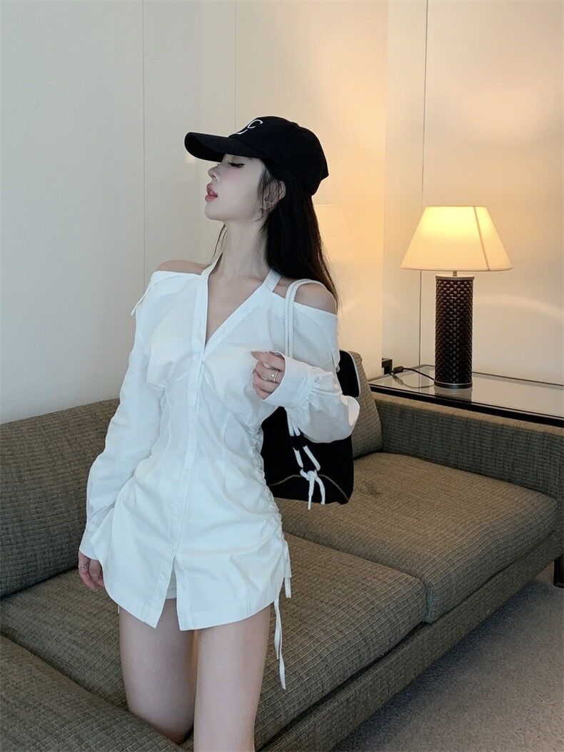Đầm Sơmi Nữ Thời Trang Phong Cách Châu Âu