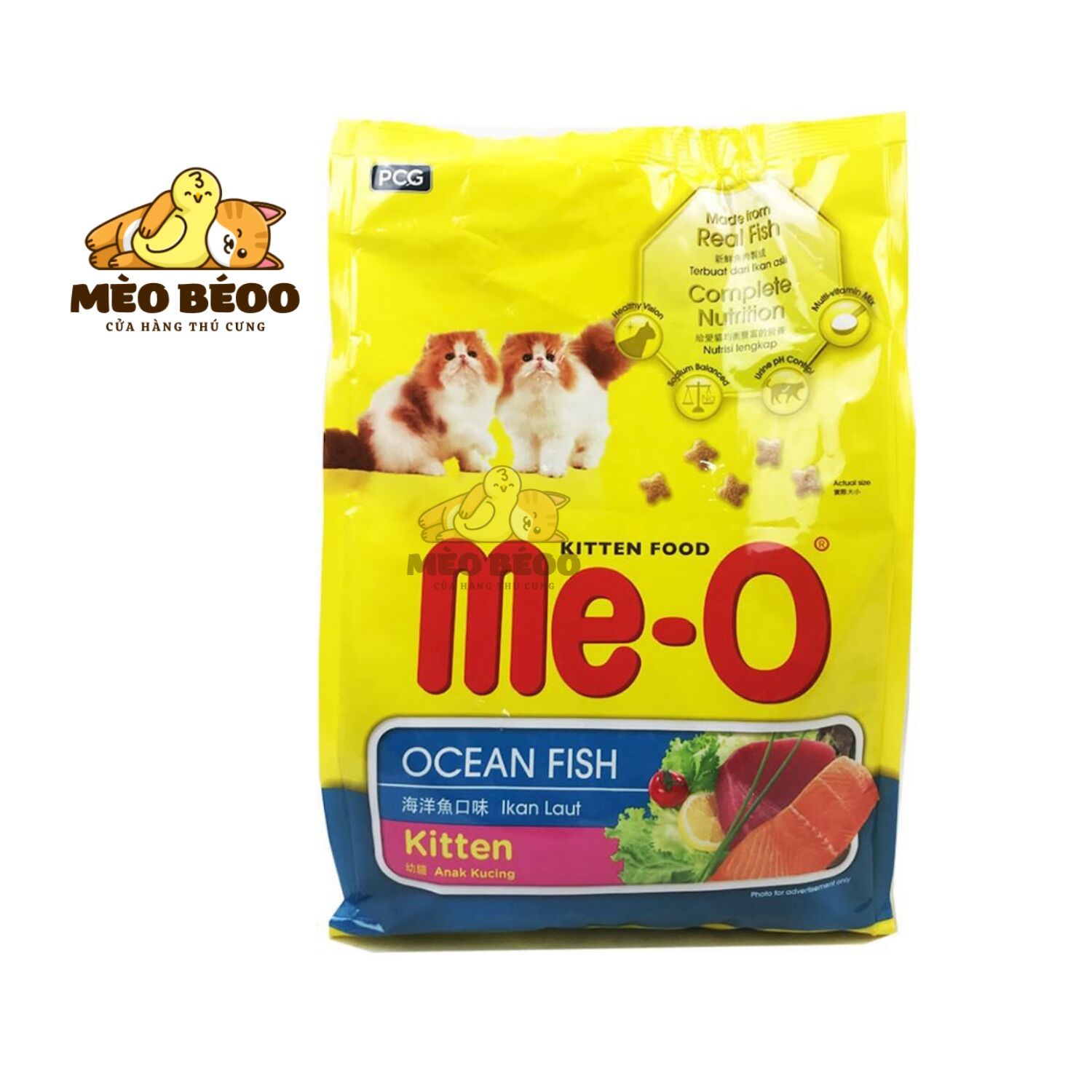 thức ăn cho mèo con Me-O Kitten 1.1kg