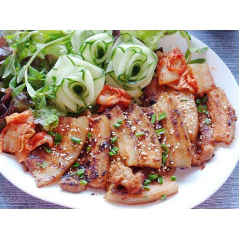 Ba rọi heo thái lát 350g (giao tphcm)