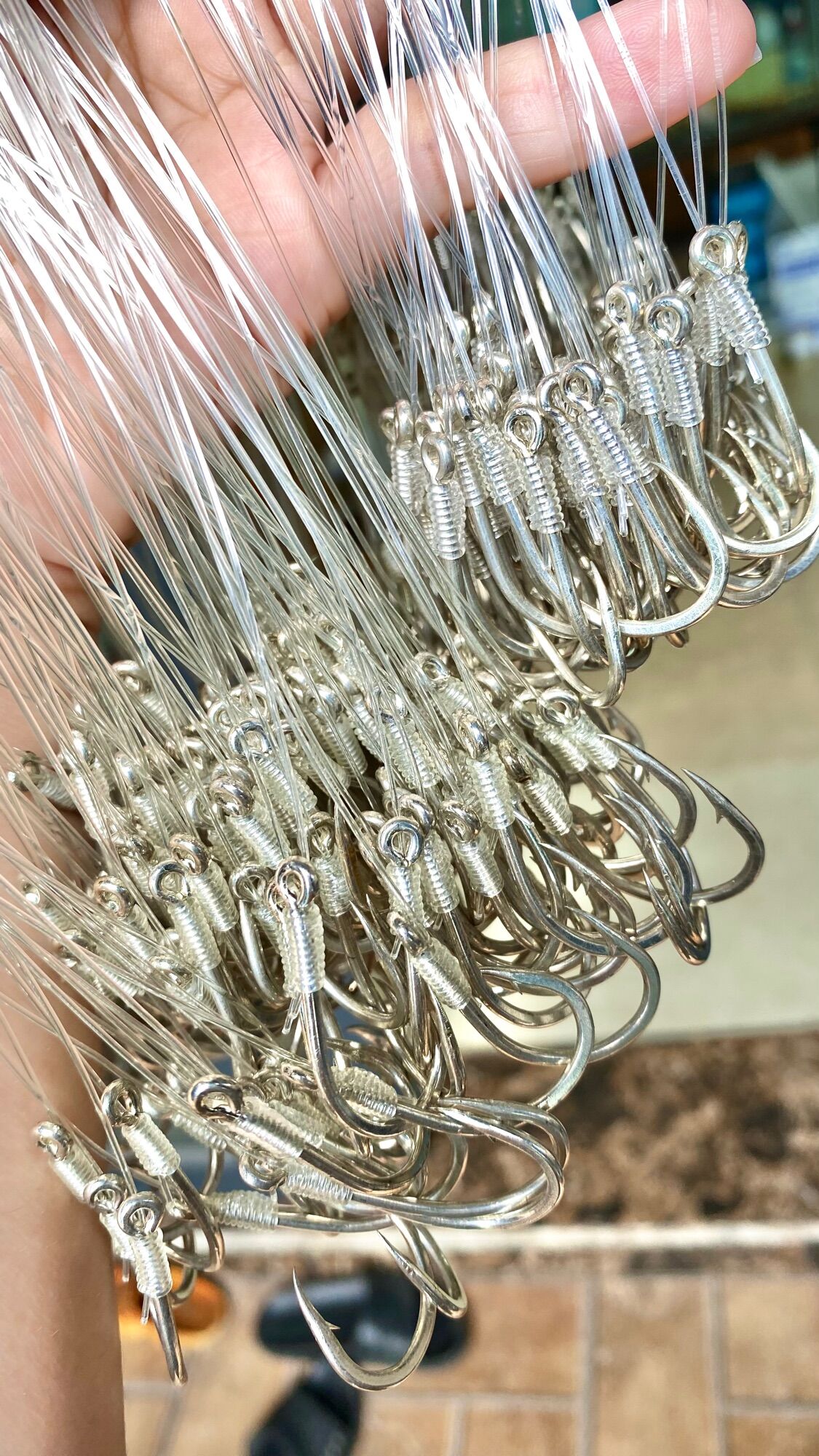CHÙM NHO CÂU CÁ TRA LƯỠI BẠC KAWA SILVER