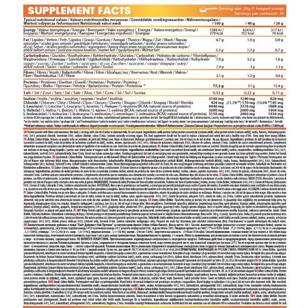 QNT Light Digest Whey Protein vị Vani Kem Cháy Pháp 500g