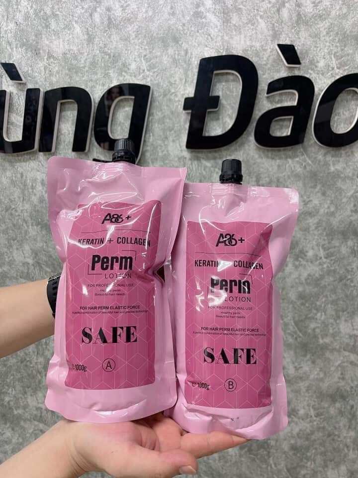 Safe A86 , túi thuốc A dùng cho tóc yếu