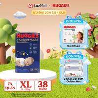 [20h 7-10.8 QUÀ TẶNG ĐƠN 399K] Tã quần Huggies Naturemade ban đêm XL38