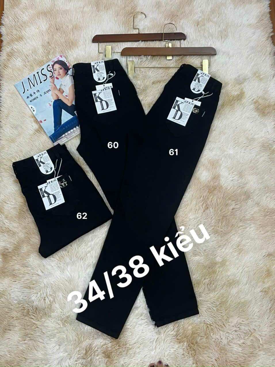 Quần jeans đen nữ siêu co giãn cao cấp