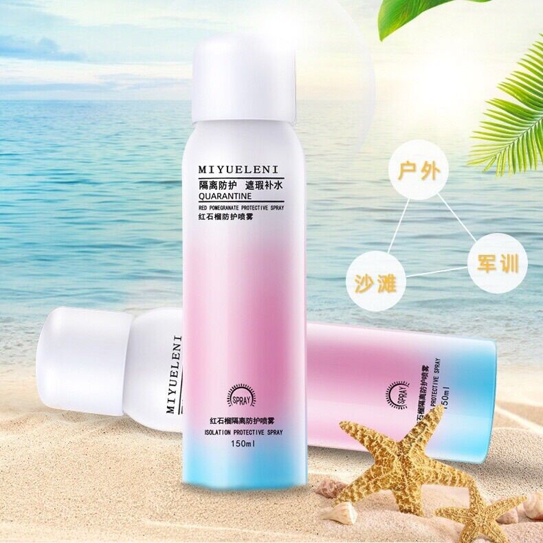 Xịt Chống Nắng MayCeate Trắng da