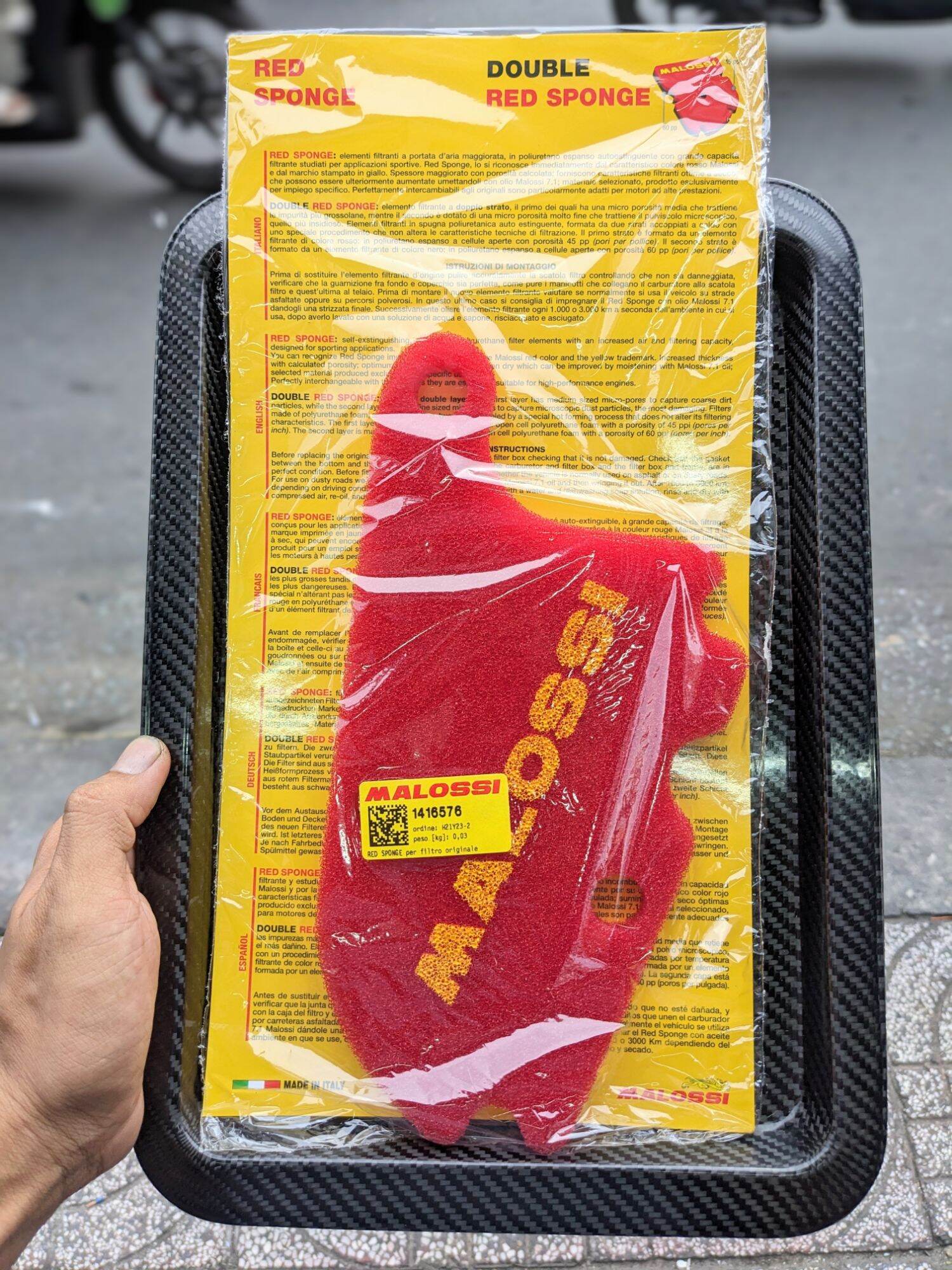 Lọc gió Malossi Vespa Sprint /Primavera