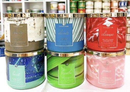(Aromatherapy GC) Nến thơm ba bấc Goose Creek dòng thư giãn